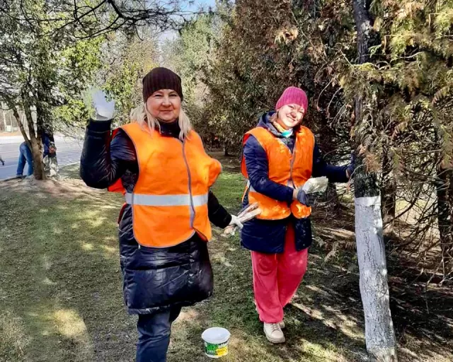 Сотрудники ОАО "Моготекс" приняли участие в общегородском субботнике 5 апреля
